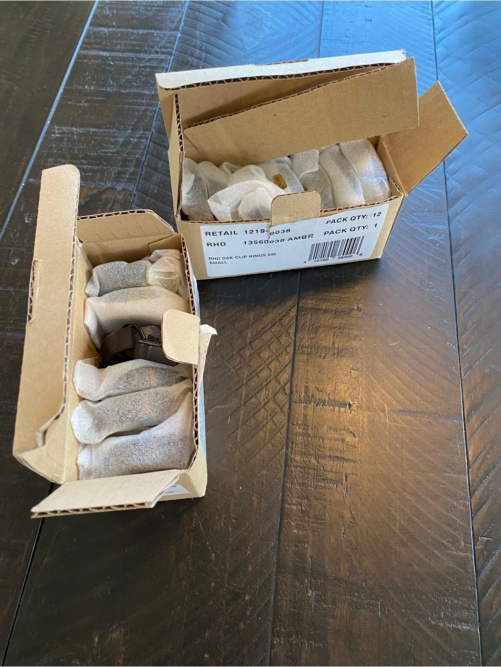 Restoration Hardware Small Clip Rings with Clip - 13 total rings